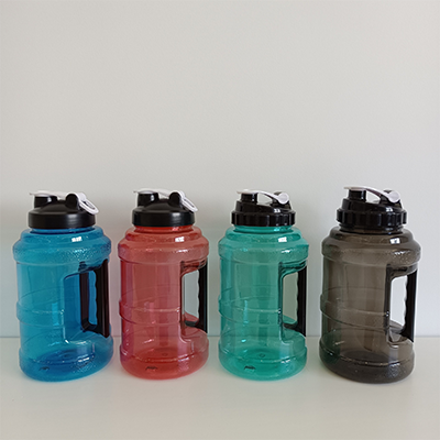 2.5L Large Capacity Gym Big Mouth Handle Portable water bottle