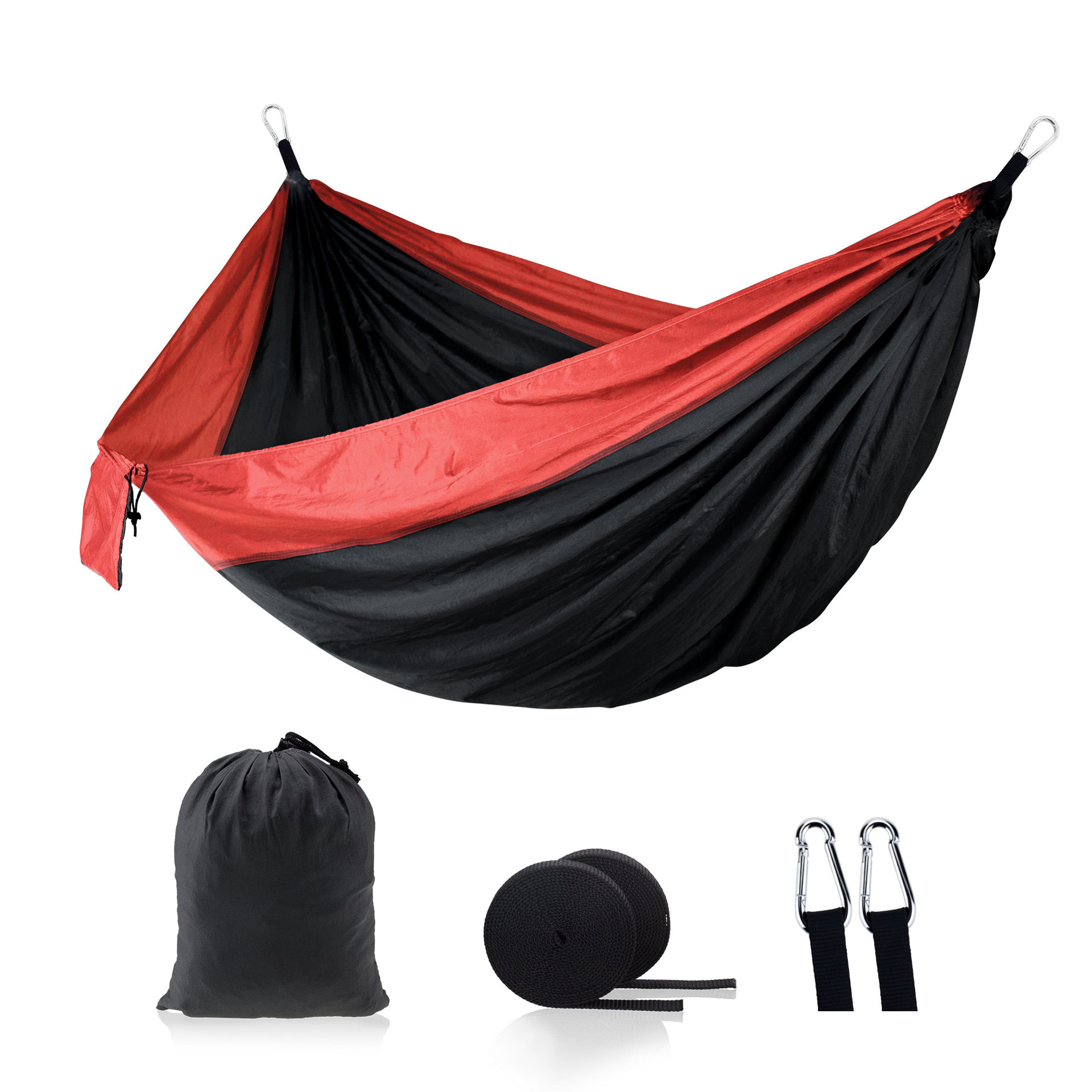2022 High Quality Nylon Single&Double Portable Camping Parachute Hammock Hammock Outdoor