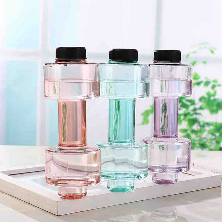 550ML Big Capacity Outdoor Dumbbell Shaped Water Bottle Sport