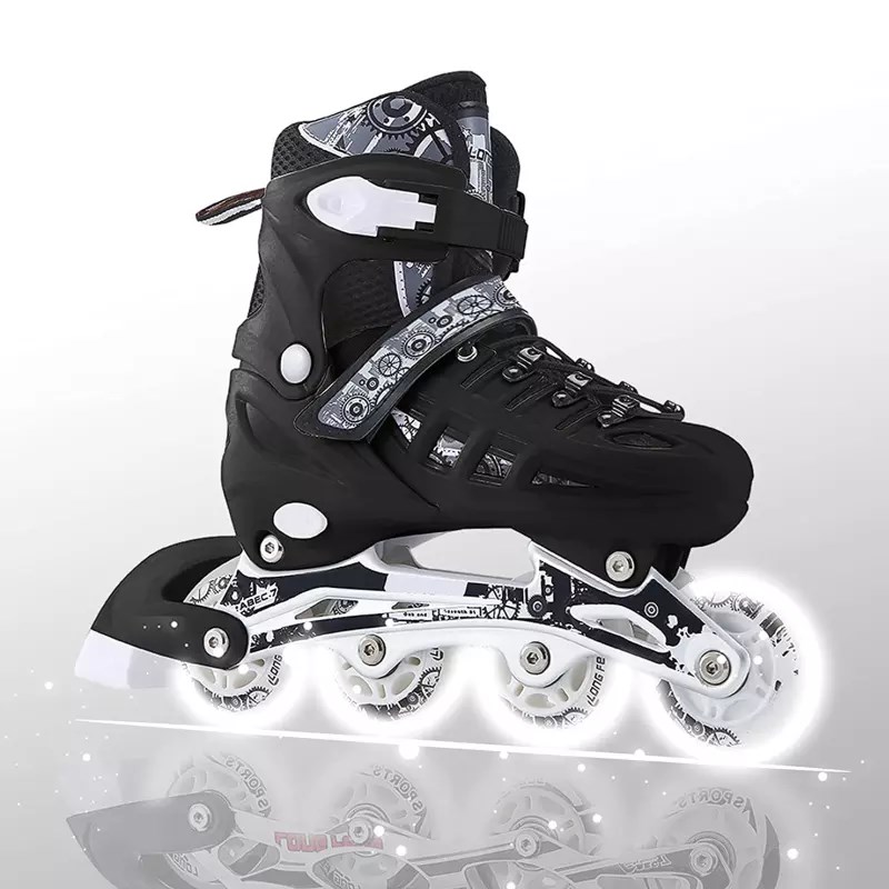 Adjustable Wheels Inline Roller Skates For Beginners Adult