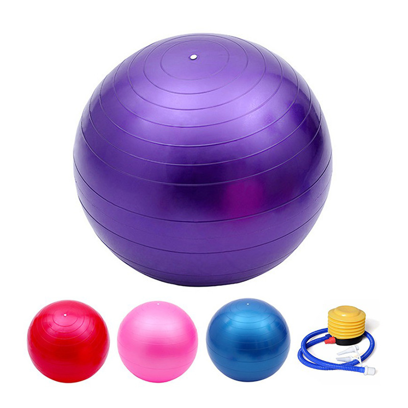 Anti-burst Fitness Exercise Stability Swiss Yoga Ball with pump