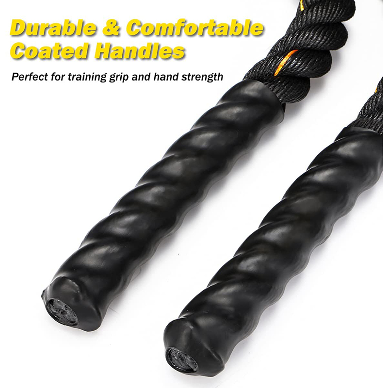 Battle Exercise Training Rope Fitness Power Training Workout Battling Rope Heavy Skipping Weighted Jump Rope
