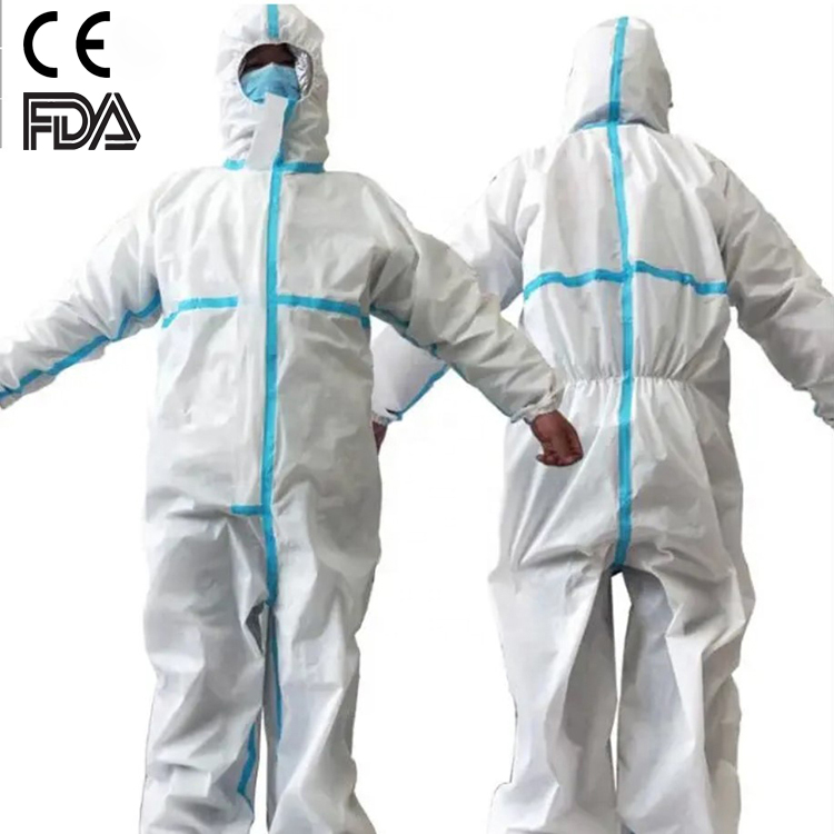 CE Certificate Protective Clothing wholesale Hospital disposable coverall clothing suit for medical use insulating clothing