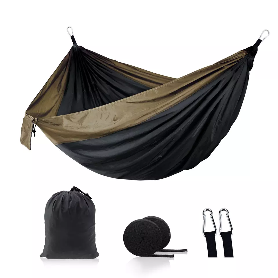 Camping Hammock - Portable Hammock Camping Accessories for Outdoor, Indoor