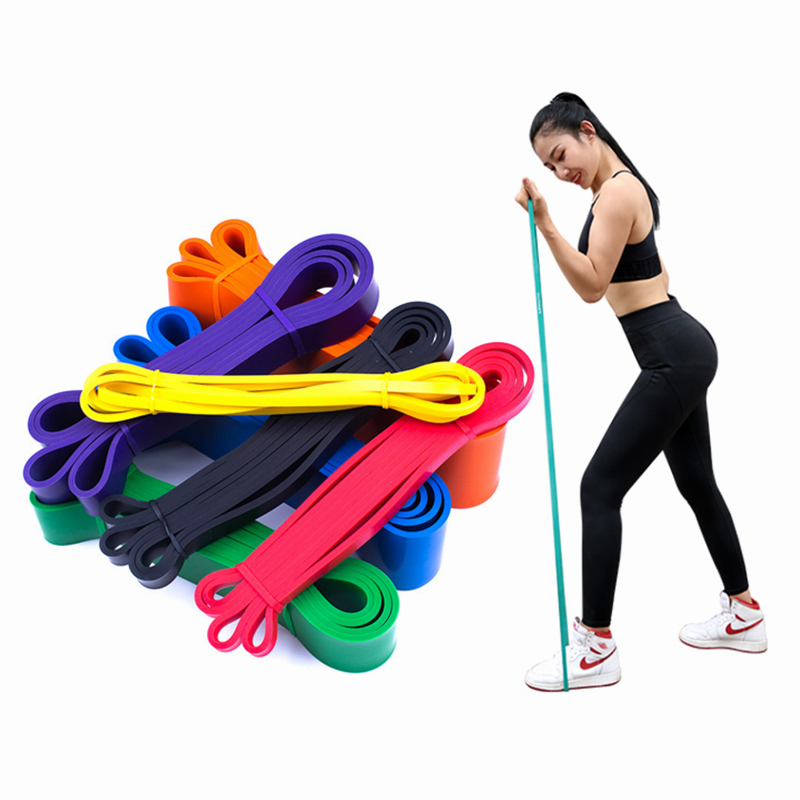 Custom Logo Fitness Exercise Gym Latex Resistance Bands/ Power Exercise Stretch Pull up Assisted Band/Elastic Exercise Bands