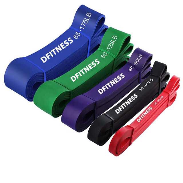 Custom printed resistance bands / Pull up Gym Elastic Latex Bands loops / Home Exercise Fitness power bands