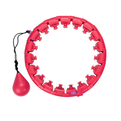 Customized 24 Detachable Intelligent Hoola Hoops Smart Weighted Fit Hoop Hula Ring Circle weighted hula hoops