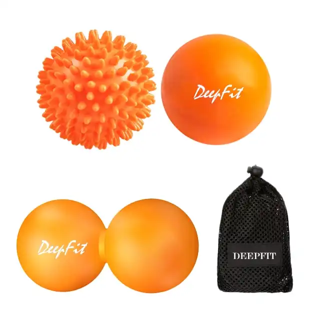 Customized Logo Eco Friendly exercise fitness silicone massage ball Physical Therapy Silicone Rubber Massage Ball lacrosse ball