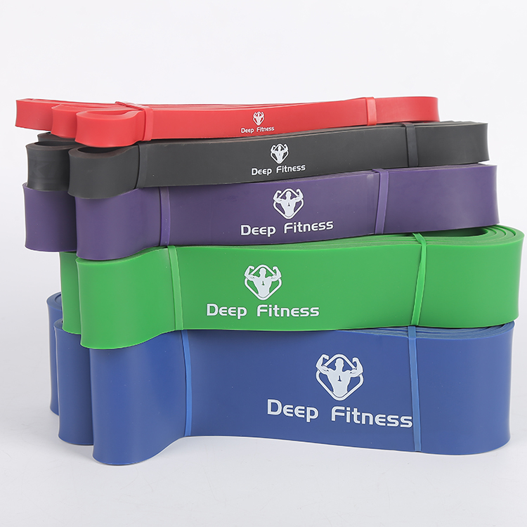 Customized logo Pull Up Assist Band Fitness Strength Band Power Exercise band