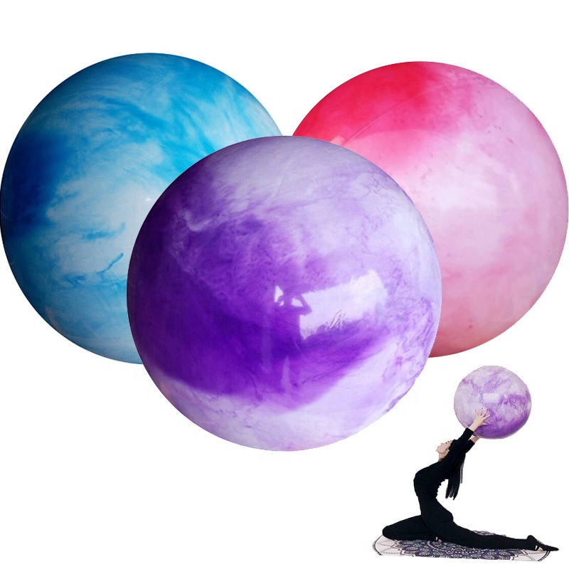 Customized logo pvc Yoga Ball inflatable Massage Ball Gym Ball