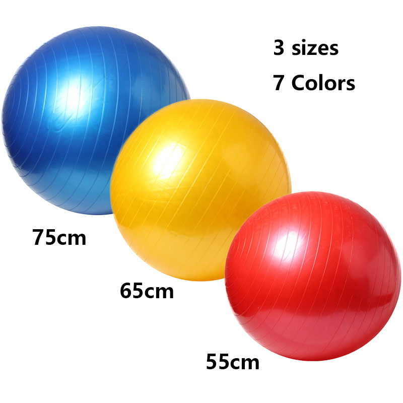 Deep Fitness anti burst PVC custom Yoga Ball Gym Ball Birthing ball