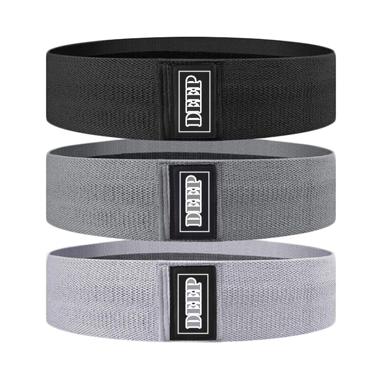 Durable Exercise Private Label Custom Rubber Loop Resistance Circle Hip Band