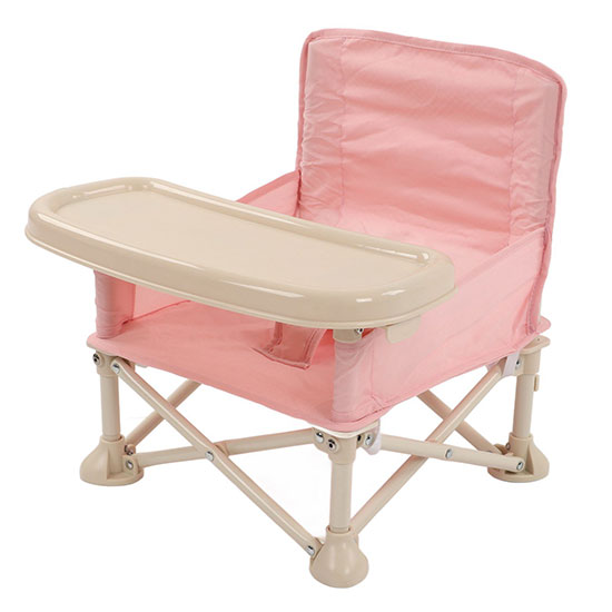 Easy carry travel baby chair 0-3 years customized printing 600D oxford baby camping chair