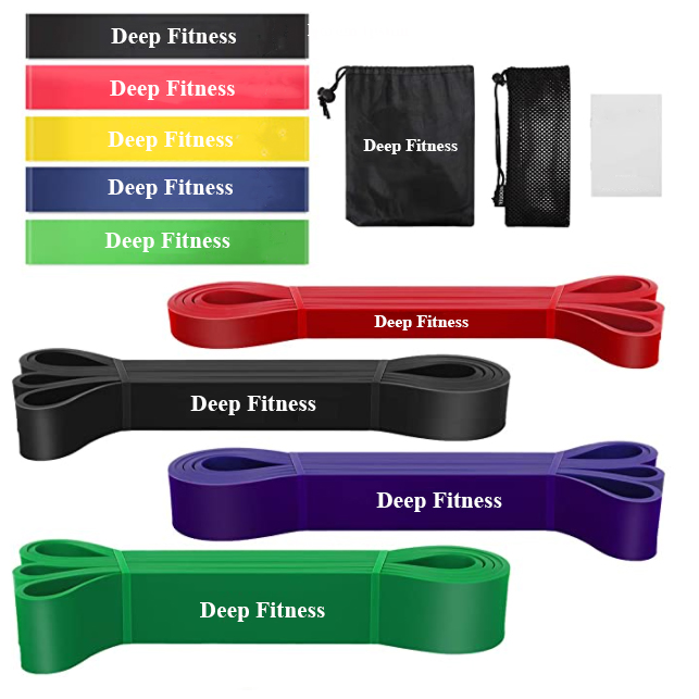 Elastic Bands for Fitness Crossfits Resistance Latex Band Body Weightlifting Powerlifting Pull Up Workout Pilates Equipment