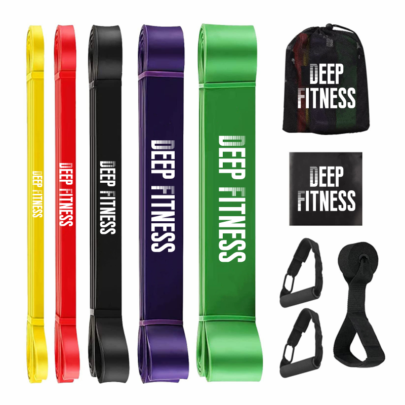 Elastic Bands for Fitness Crossfits Resistance Latex Band Body Weightlifting Powerlifting Pull Up Workout Pilates Equipment