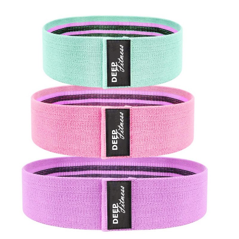 Elastic Resistance Bands Fashion Cotton Fitness Elastic Band