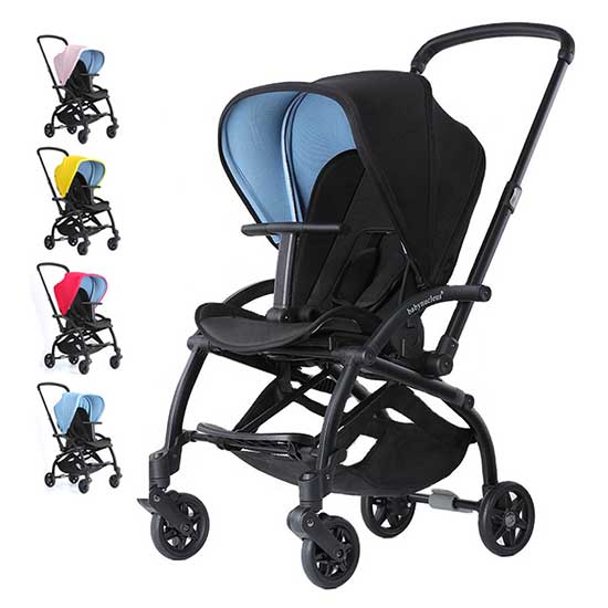 Eu Warehouse Luxury Push Chair Set 3 In One Baby Stroller For Baby Girl folding baby stroller