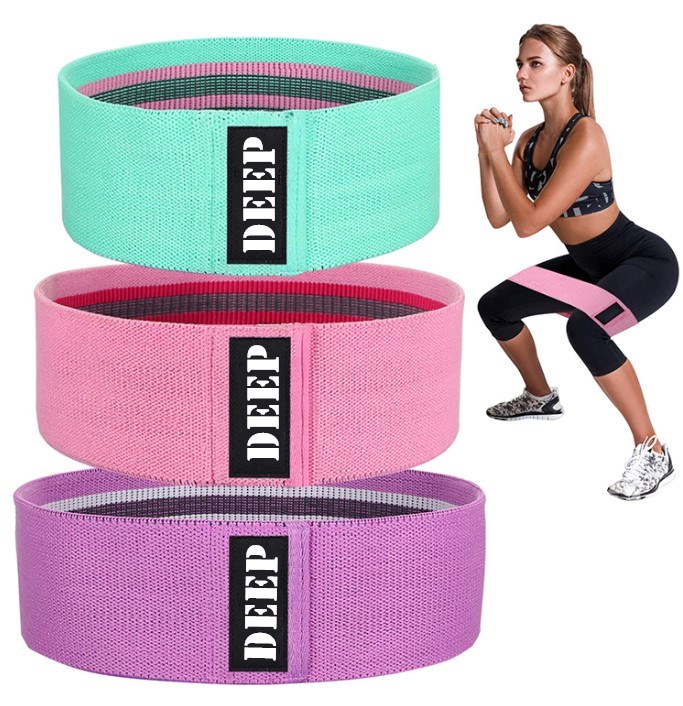 Exercise Fabric Hip Circle Bands Elastic Resistance Loop bands