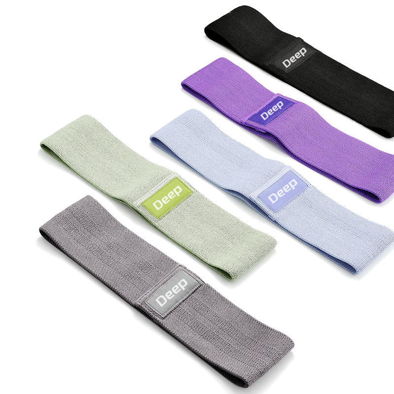 Fabric Booty Exercise Bands, Home Fitness Hip Circle Wide Anti Slip Fabric Resistance Bands.