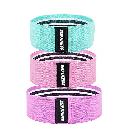 Fabric Hip Band Elastic fitness Booty Band for bodybuilding