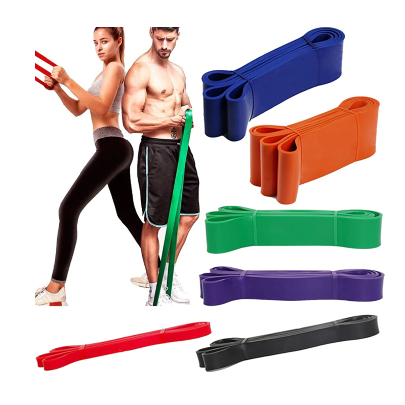 Fitness Latex Resistance Bands Power Exercise Stretch Pull Up Assisted Band