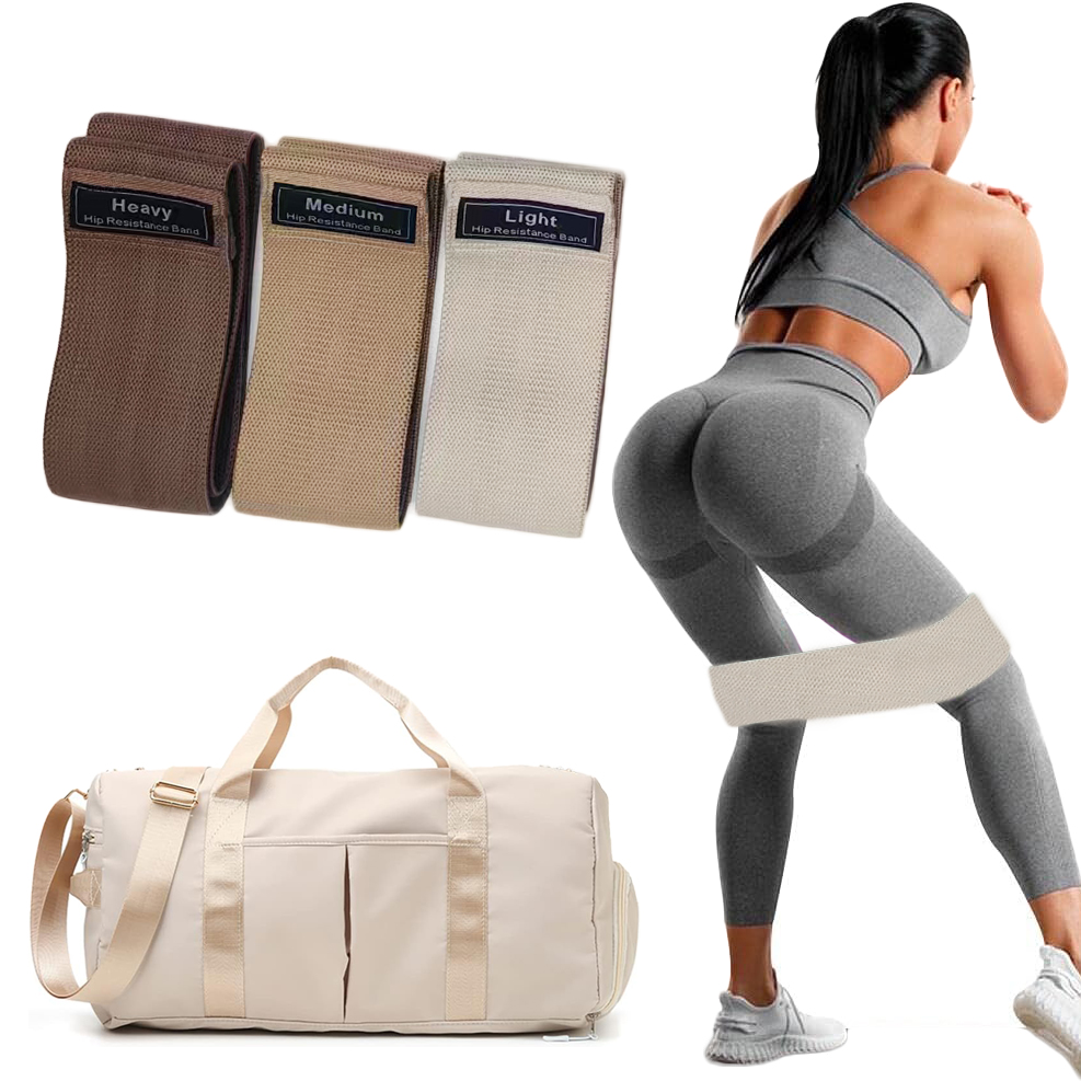 Foldable Gym Bag Overnight Weekend Bags for Women, Lightweight Hospital tote Bag