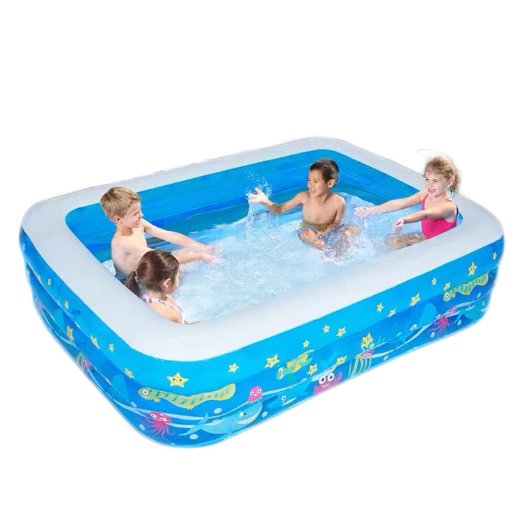 Folding Outdoor Kids swimming pool / PVC Inflatable Swimming Pool / above garden swimming pool