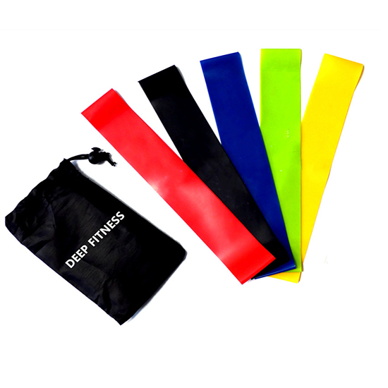 Glute Exercise fitness band Speed Resistance Band set of 5