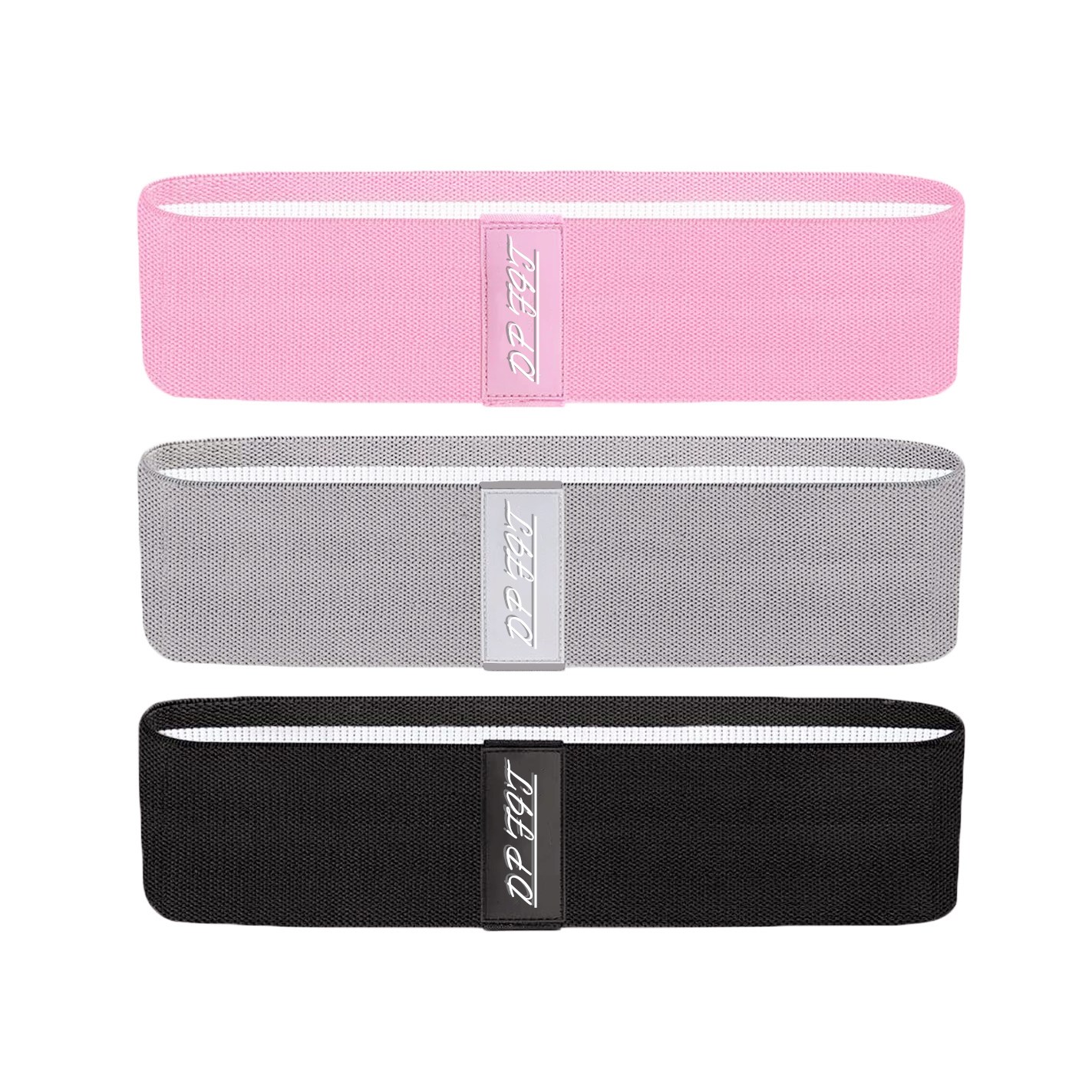 Gym Exercise Booty Hip Fabric Resistance Bands with custom logo