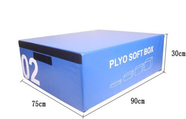 Gym equipment 4 in 1 Soft Plyo Box for jump training