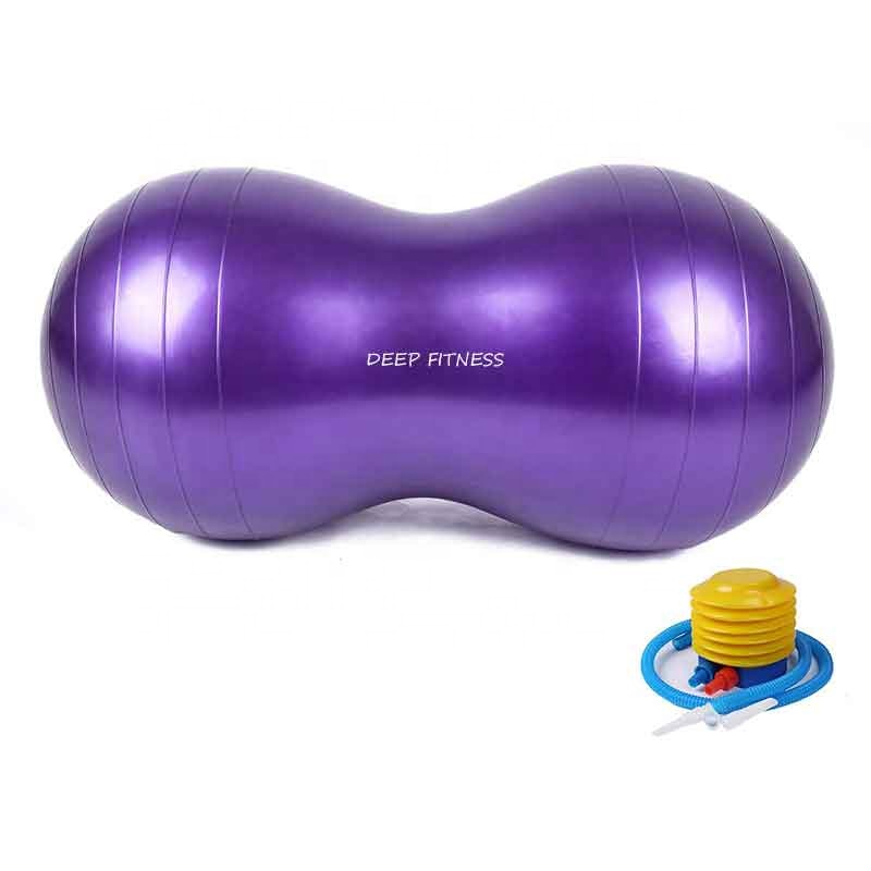 Gym exercise Peanut Yoga Ball PVC yoga ball