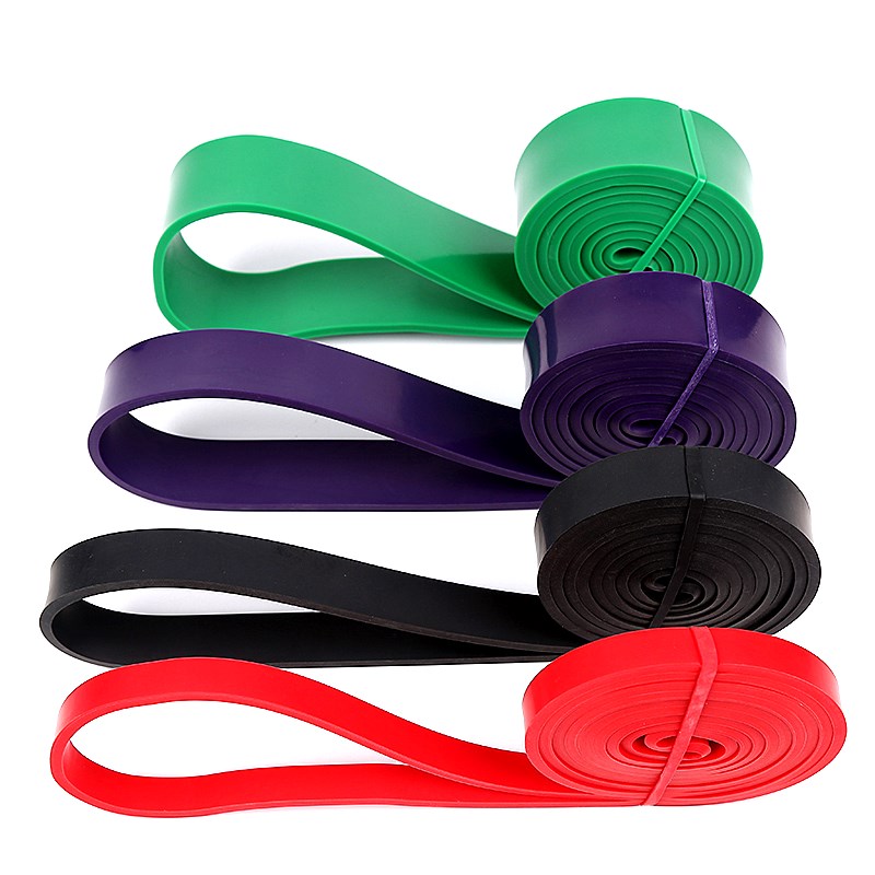 Heavy duty Pull Up Band Custom Logo Stretching Latex 208cm Long band