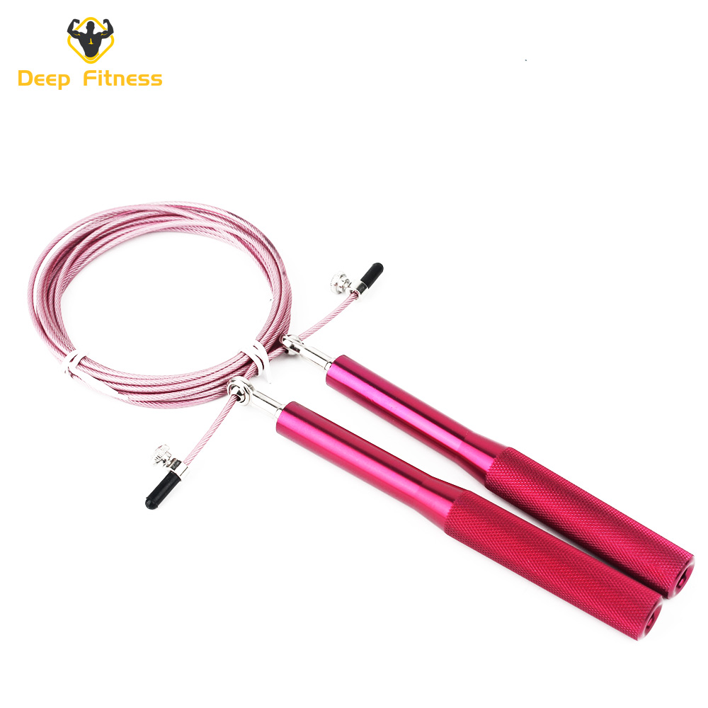 High quality Skipping Rope Aluminum Handle Jump Rope Cable Premium Quality