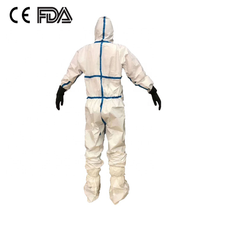 High quality medical disposable coverall clothing Protective medical use suit insulating clothing