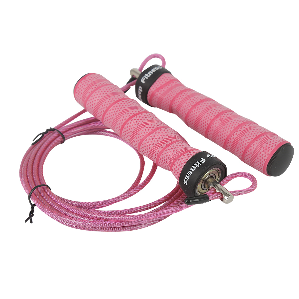 Fitness Adjustable High Speed Weighted Baring Jump Skipping Rope Weighted Jump Rope