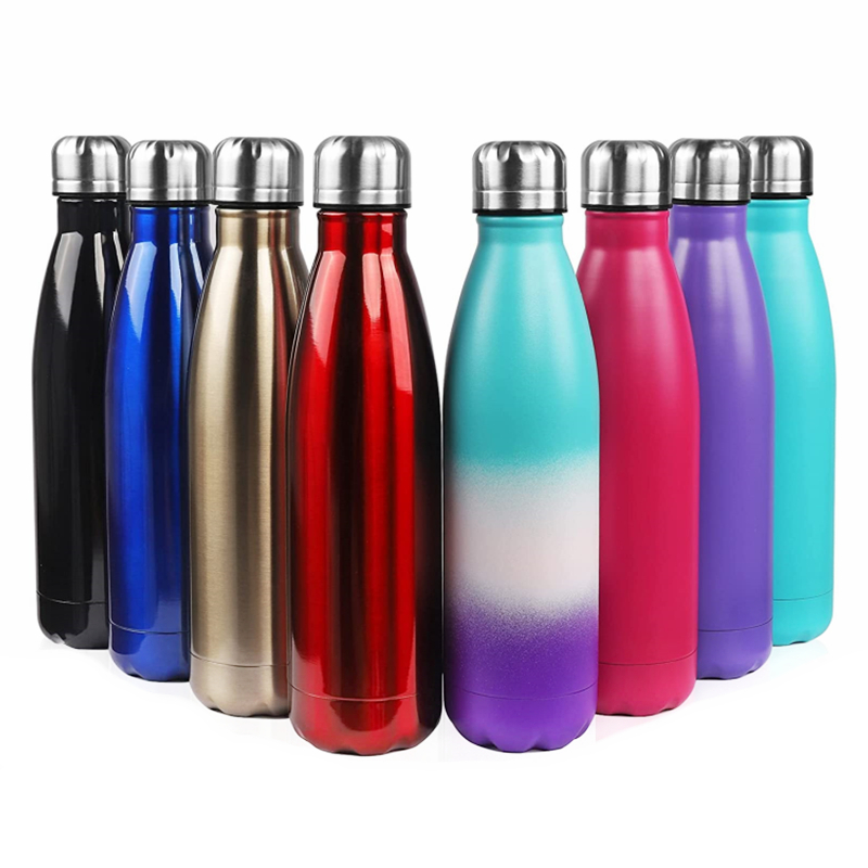 Hot Sale 500ml Stainless Steel Insulated Vacuum Water Bottle Custom Steel Bottle