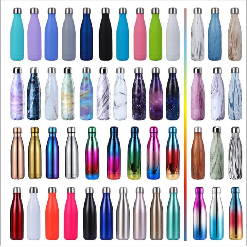 Hot Sale 500ml Stainless Steel Insulated Vacuum Water Bottle Custom Steel Bottle