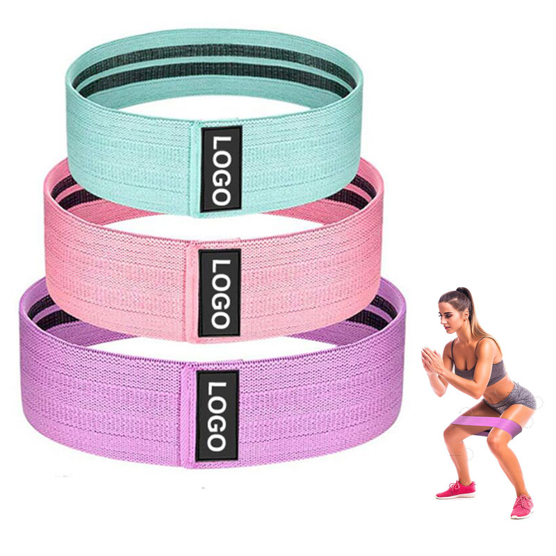 Hot sale new product booty bands fabric hip circle bands fitness resistance bands