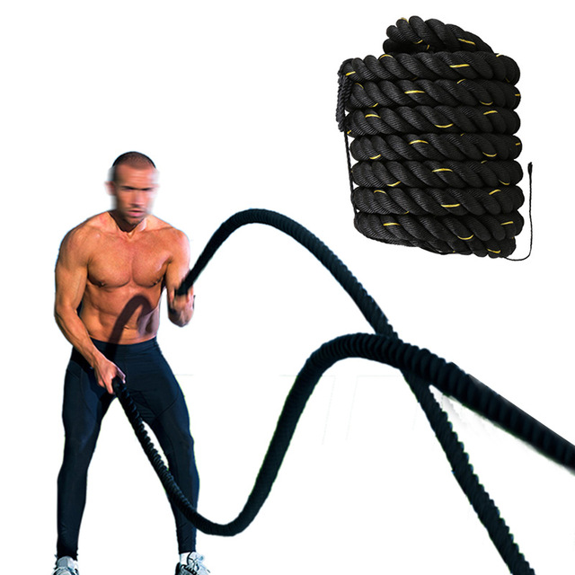 Muscle Custom 25mm 38mm 50mm Custom Logo Length GYM Workout Exercise Battle Ropes