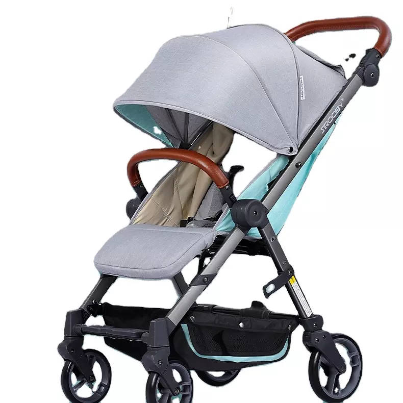 New Stroller baby factory Pram ASTM Baby Toddler Stroller Two -way stroller with luxury baby canopy and infinite handle