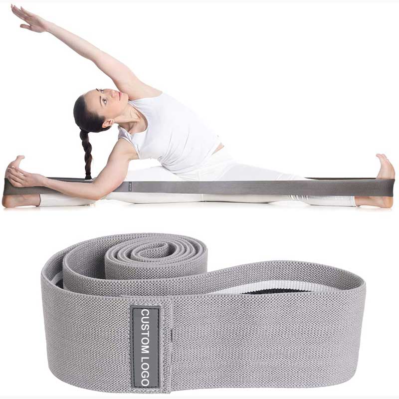 New Style Yoga Exercises Fitness Long Size Fabric Resistance Hip Bands