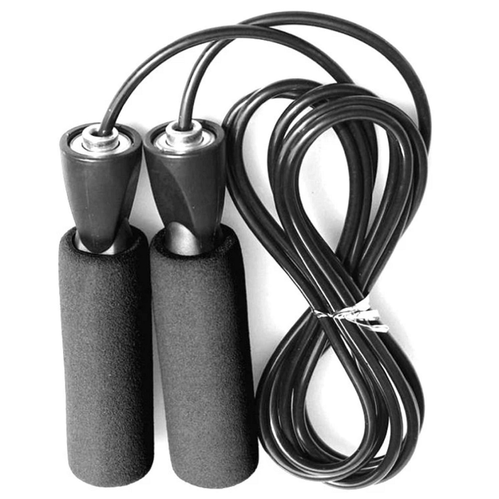 Plastic Handle Steel Wire with PVC Fitness Adjustable Jump Rope