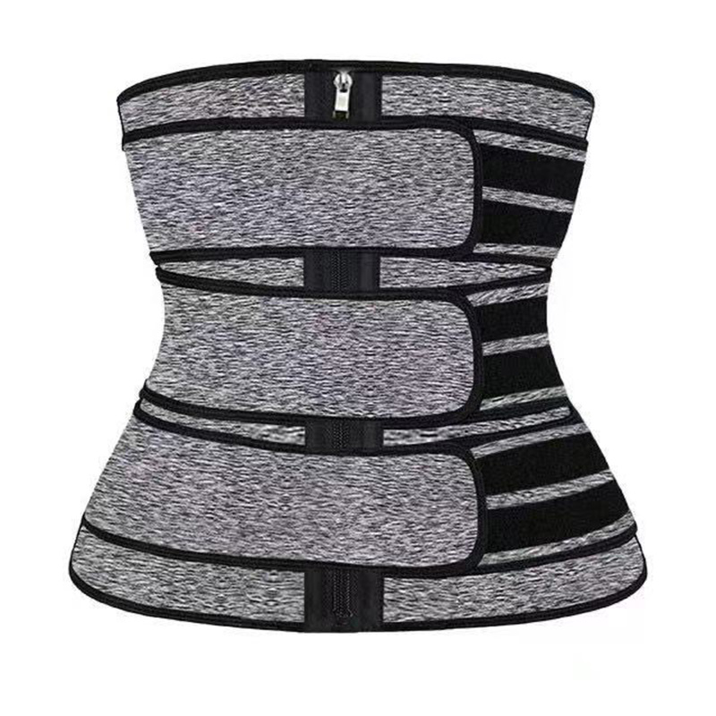 Private label Waist trainer shaper entrenador de cintura belt Body Tummy wrap logo Custom Waist trainer for women gym