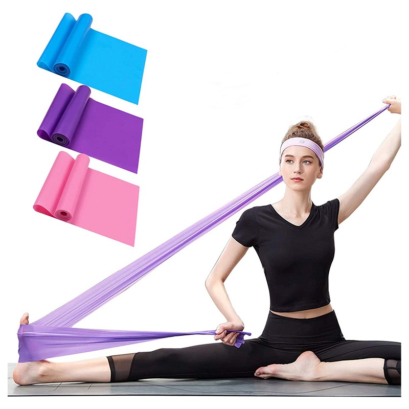 Resistance Bands Set Non-Latex Elastic Exercise Bands Workout Bands Home Workout Strength Training, Physical Therapy, Yoga