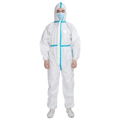 Stock CE Medical Isolation Clothing High quality Disposable Protective Suit
