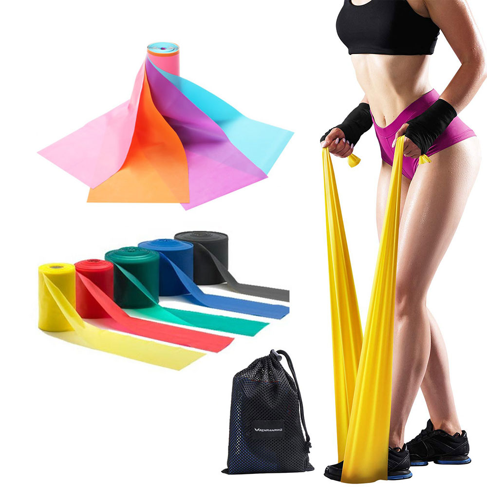 Super exercise band for physical therapy yoga resistance band/theraband