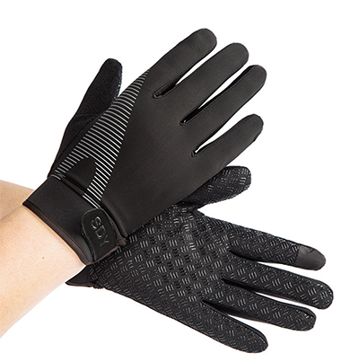 Thermal Warm Gloves Fleece Lining Cycling Gloves Winter