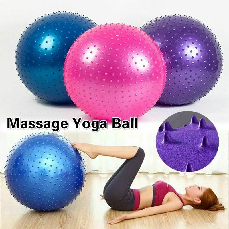 Wholesale 45cm - 120cm Inflatable Exercise Ball, Gym Fitness Training Yoga Spiky Massage Ball, Newest Knobby Ball