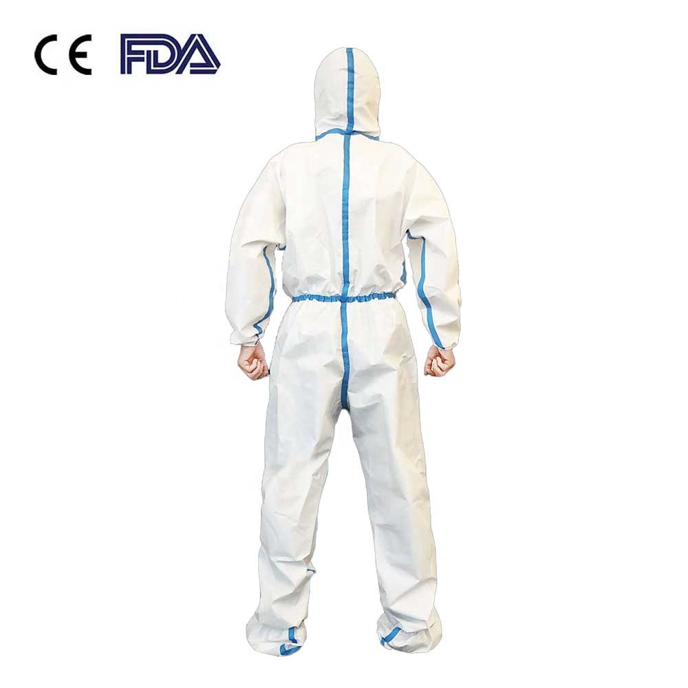 Wholesale PPE suit protection Coverall Safety Isolation Clothing Suit