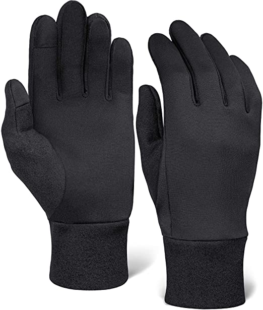 Winter Thermal Warm Gloves Fleece Lining Cycling Gloves Winter